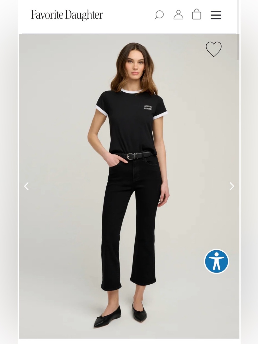 Favorite Daughter Erin Cropped Bootcut